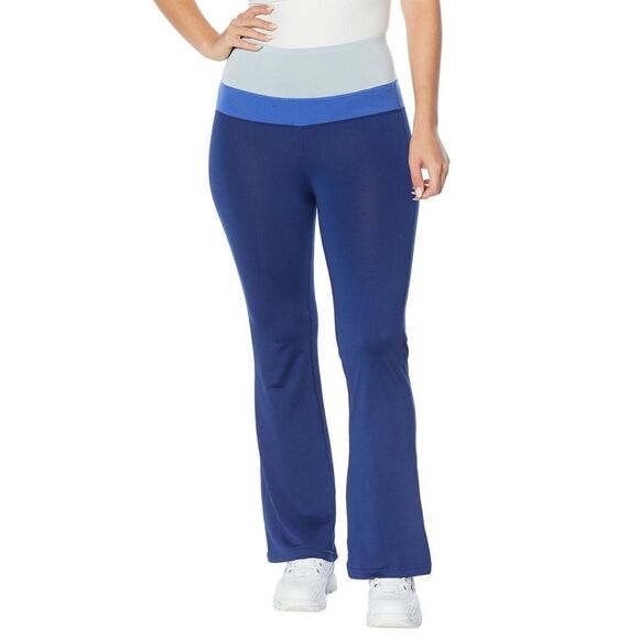 Shadow Sport Colorblock Ultra High-Rise Wide-Leg Legging - Picture 1 of 8